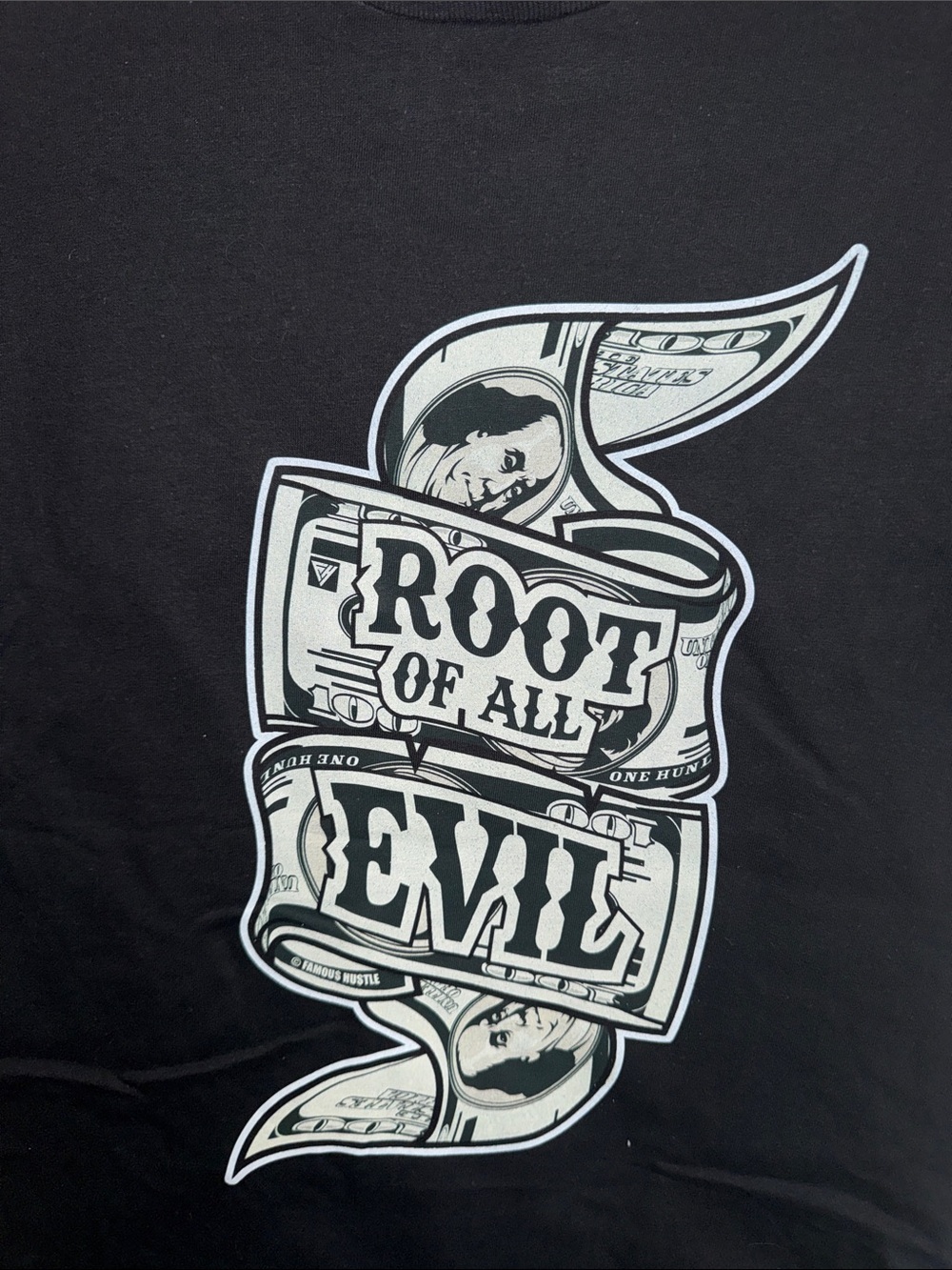 Root of All Evil Graphic Tee - Black - Picture 3 of 6